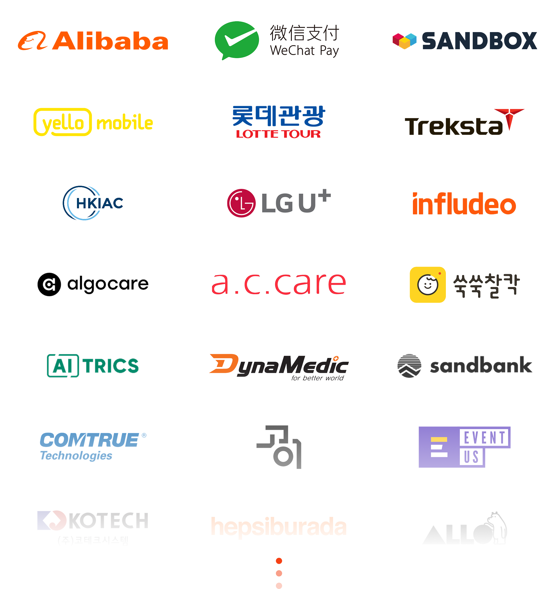 브릿지코드가 자문한 다양한 산업군