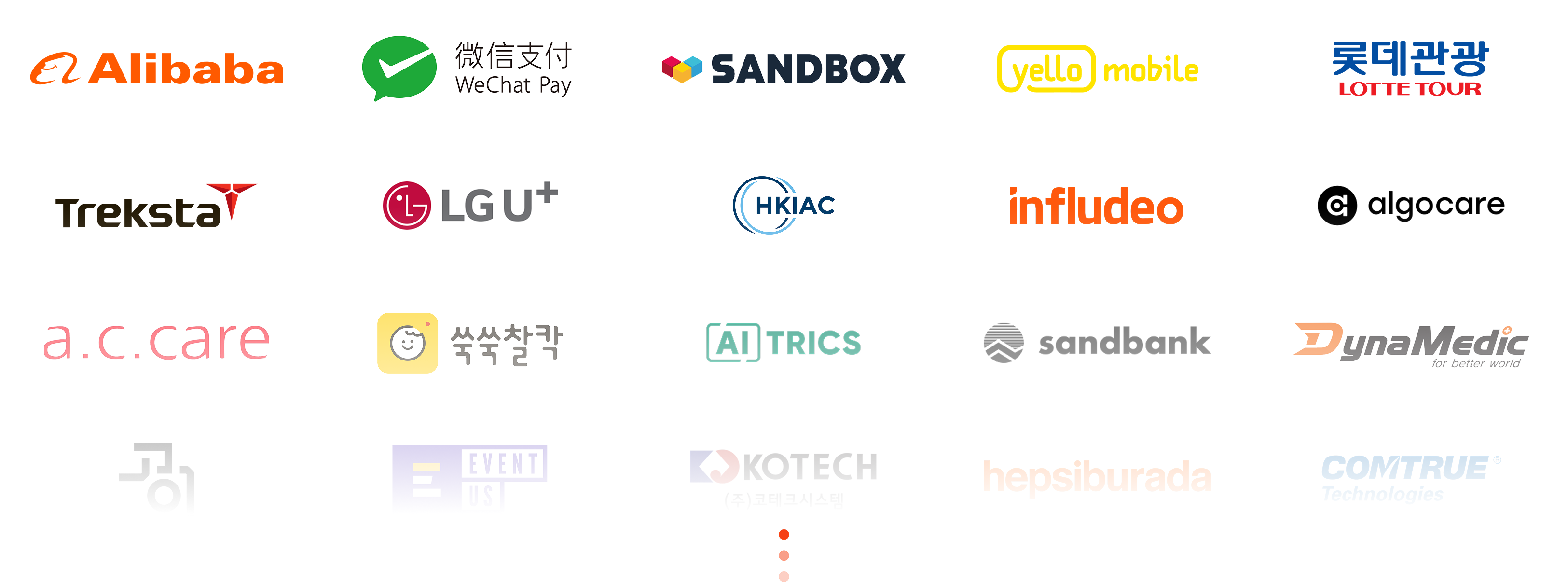 브릿지코드가 자문한 다양한 산업군